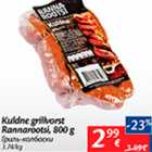 Allahindlus - Kuldne grillvorst Rannarootsi, 800 g