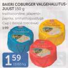 BAIERI COBURGER VALGEHALLITUSJUUST 150 G