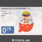 KINDER JOY ÜLLATUSMUNA 20 G