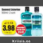 Allahindlus - Suuvesi Listerine