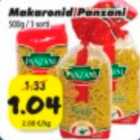 Allahindlus - Makaronid Panzani 500g/3sort