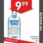 Viin Absolut,
40%, 70 cl