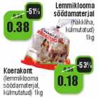 Allahindlus - Lemmiklooma söödamaterjal (hakkliha külmutatud) 1 kg
Koerakont (lemmiklooma söödamaterjal, külmutatud) 1 kg