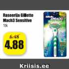 Allahindlus - Raseerija Gillette Mach3 Sensitive 1 tk