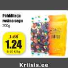 Allahindlus - Pähklite ja rosina segu 200 g