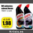 WC puhastusvahend Harpic