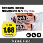 Suitsuvorst juustuga Maks&Moorits 77,7%