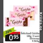 Šokolaad Geisha

