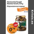 Allahindlus - Marineeritud kurgid Maxima Favorit, 670 g