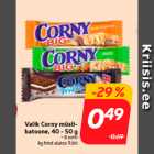 Valik Corny müslibatoone,
40 - 50 g