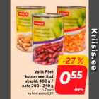 Valik Rimi
konserveeritud
ubasid, 400 g /
neto 200 - 240 g