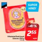 Viilutatud Eesti juust
Estover, 500 g
