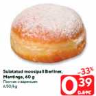 Sulatatud moosipall Berliner,
Mantinga, 60 g
