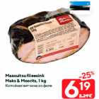 Maasuitsu fileesink
Maks & Moorits, 1 kg
