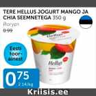 TERE HELLUS JOGURT MANGO JA CHIA SEEMNETEGA 350 G