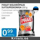 PIRAT NISUKRÕPSUD SUITSUPEEKONIGA 150 G