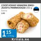 Allahindlus - COOP KOKAD VANAEMA SINGI-JUUSTU PANNKOOGID 200 G