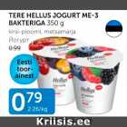 TERE HELLUS JOGURT ME-3 BAKTERIGA 350 G