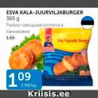 ESVA KALA-JUURVILJABURGER 365 G