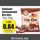 Allahindlus - Šokolaadi-iiriskompvekid Kiss-Kiss