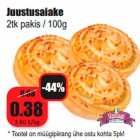 Allahindlus - Juustusaiake
2tk pakis / 100g
