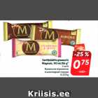 Allahindlus - Vaniljejäätis glasuuris
Magnum, 110 ml/86 g*