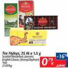 Allahindlus - Tee Hyleys, 25 tk x 1,5 g