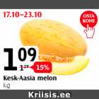 Kesk-Aasia melon kg