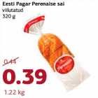 Allahindlus - Eesti Pagar Perenaise sai viilutatud 320 g