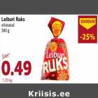 Allahindlus - Leiburi Ruks viilutatud 380 g