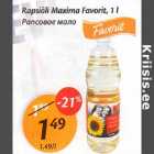 Rapsiõli Maxima Favorit, 1l