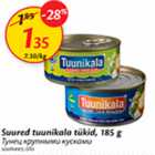 Allahindlus - Suured tuunikala tükid, 185 g