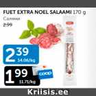 FUET EXTRA NOEL SALAAMI 170 g