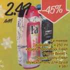 Allahindlus - Fa meeste dušigeel, 2 x 250ml .Cool + Spоrt Cool Fresh . Power Boost + Sport Sроrtу Fresh