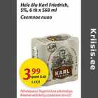 Allahindlus - Hele õlu Karl Friedrich, 5%, 6tk x 568 ml