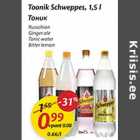 Allahindlus - Toonik Schweppes, 1,5 l