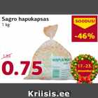 Allahindlus - Sagro hapukapsas
1 kg