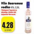 Allahindlus - Viin Saaremaa vodka 40%, 0,35L