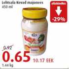 Allahindlus - Lehtsala Kevad majonees 450 ml