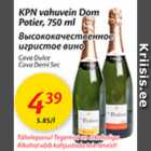 Allahindlus - KPN vahuvein Dom Potier, 750 ml