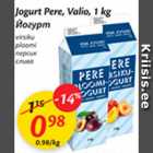 Allahindlus - Jogurt Pere, Valio, 1 kg