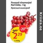 Allahindlus - Punased viinamarjad Red Globe, 1 kg