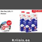 Allahindlus - Piim Tere, 3,5%, 1 l