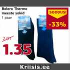 Allahindlus - Bolero Thermo
meeste sokid
