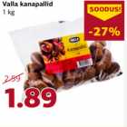 Allahindlus - Valla kanapallid
1 kg