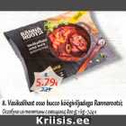 Allahindlus - 8. Vasikalihast osso bucco köögiviljadega Rannarootsi