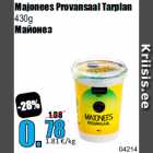 Majonees Provansaal Tarplan
430g
