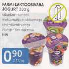 FARMI LAKTOOSIVABA JOGURT 380 G