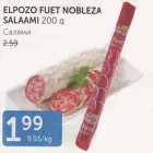 ELPOZO FUET NOBLEZA SALAAMI 200 G