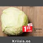 Allahindlus - Värske kapsas,
1 kg
